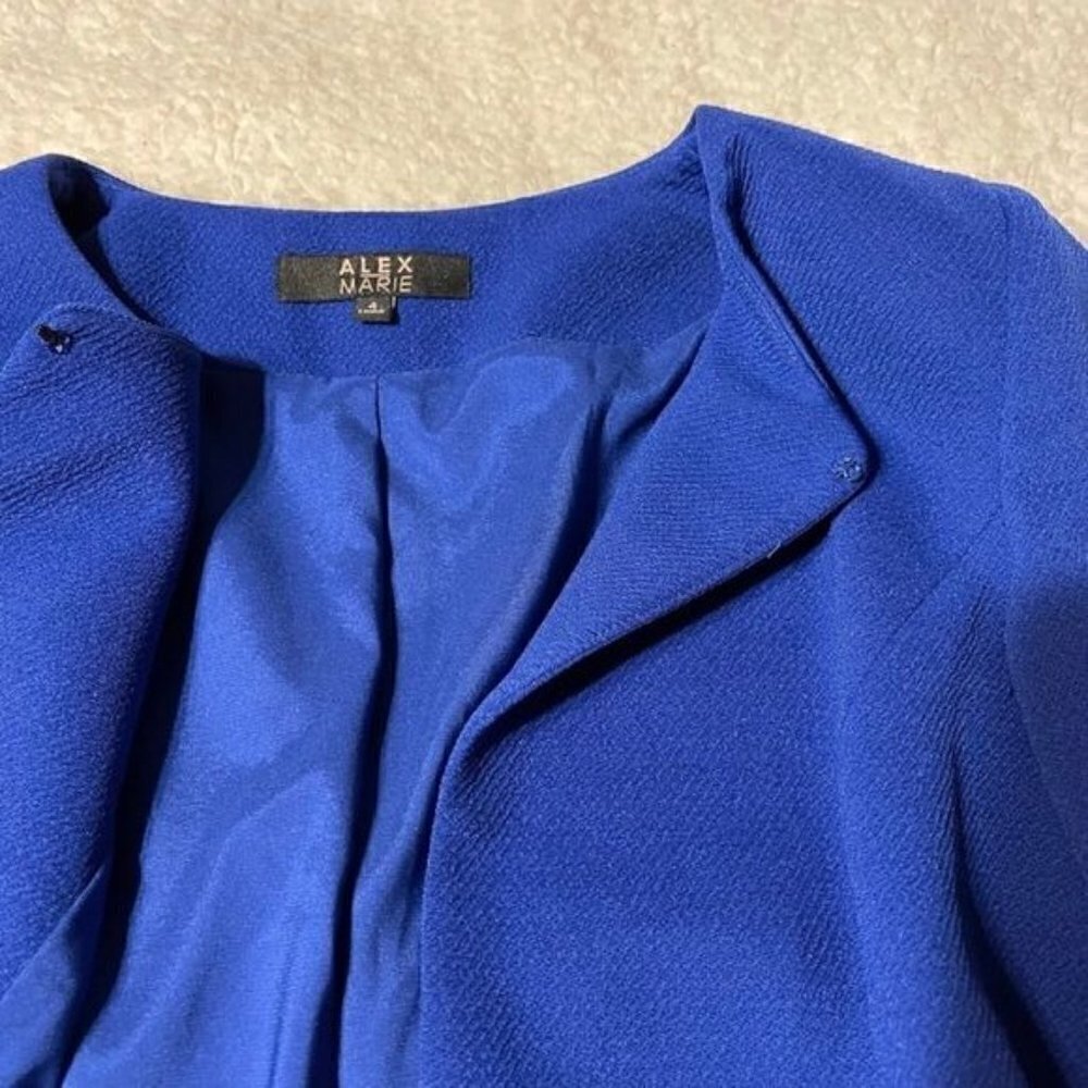 Alex Marie Abigail Jacket in Surf Blue NWT - Picture 5 of 7